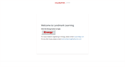 Desktop Screenshot of landmarklearning.halliburton.com