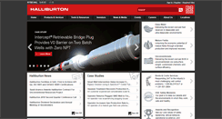 Desktop Screenshot of halliburton.com